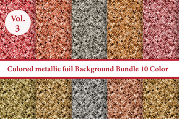 Colored Metallic Foil Bundle Vol.3