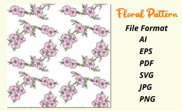 Floral Seamless Vector Pattern