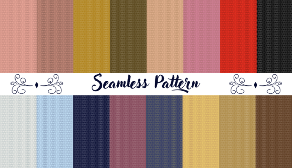Geometric Seamless Pattern PNG SET