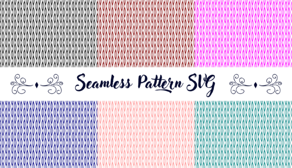 Geometric Seamless Pattern Svg SET: Modern Design for Versatile Use