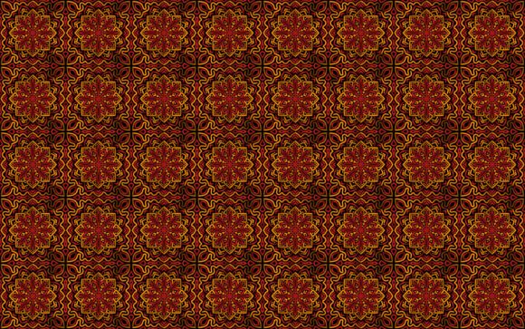 Pattern Pointed Flower Batik: A Versatile Vector Design for Creative Projects