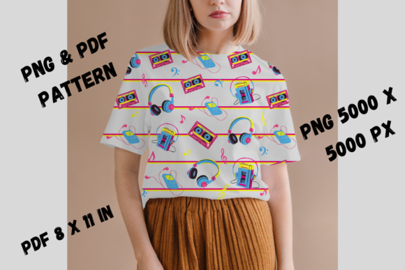 Retro Music Pattern