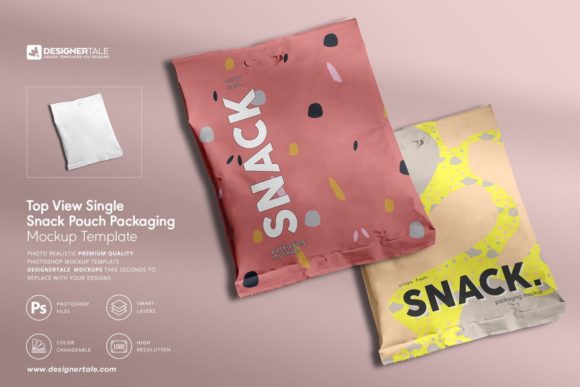 Snack Pouch Packaging Mockup: A Practical Tool for Brand Presentation