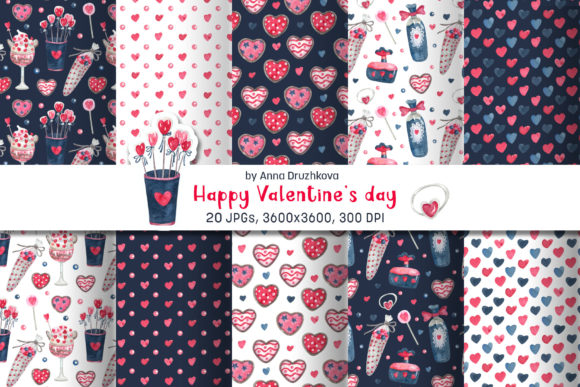 Valentine’s Day Digital Paper Watercolor: Hand-Painted Texture for Modern Creative Workflows