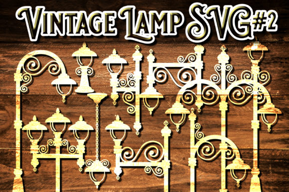 Vintage Lamp Street Light Post SVG V.2: Your All-in-One Design Toolkit for Timeless DIY Projects